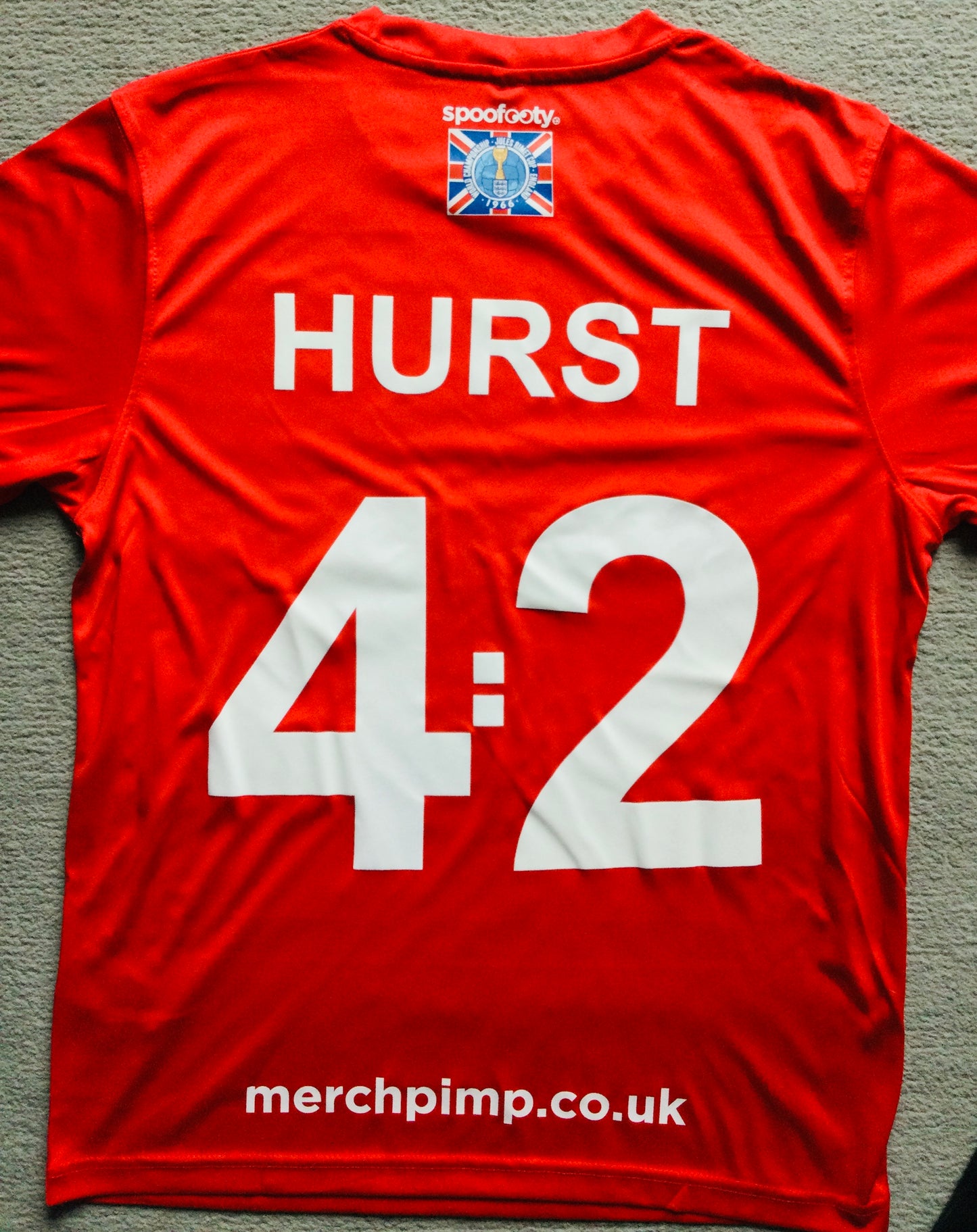 Red England Top (Hurst - 4:2)