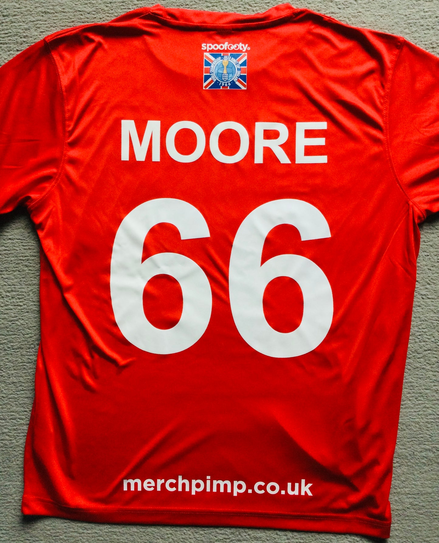 Red England Top (Moore - 66)