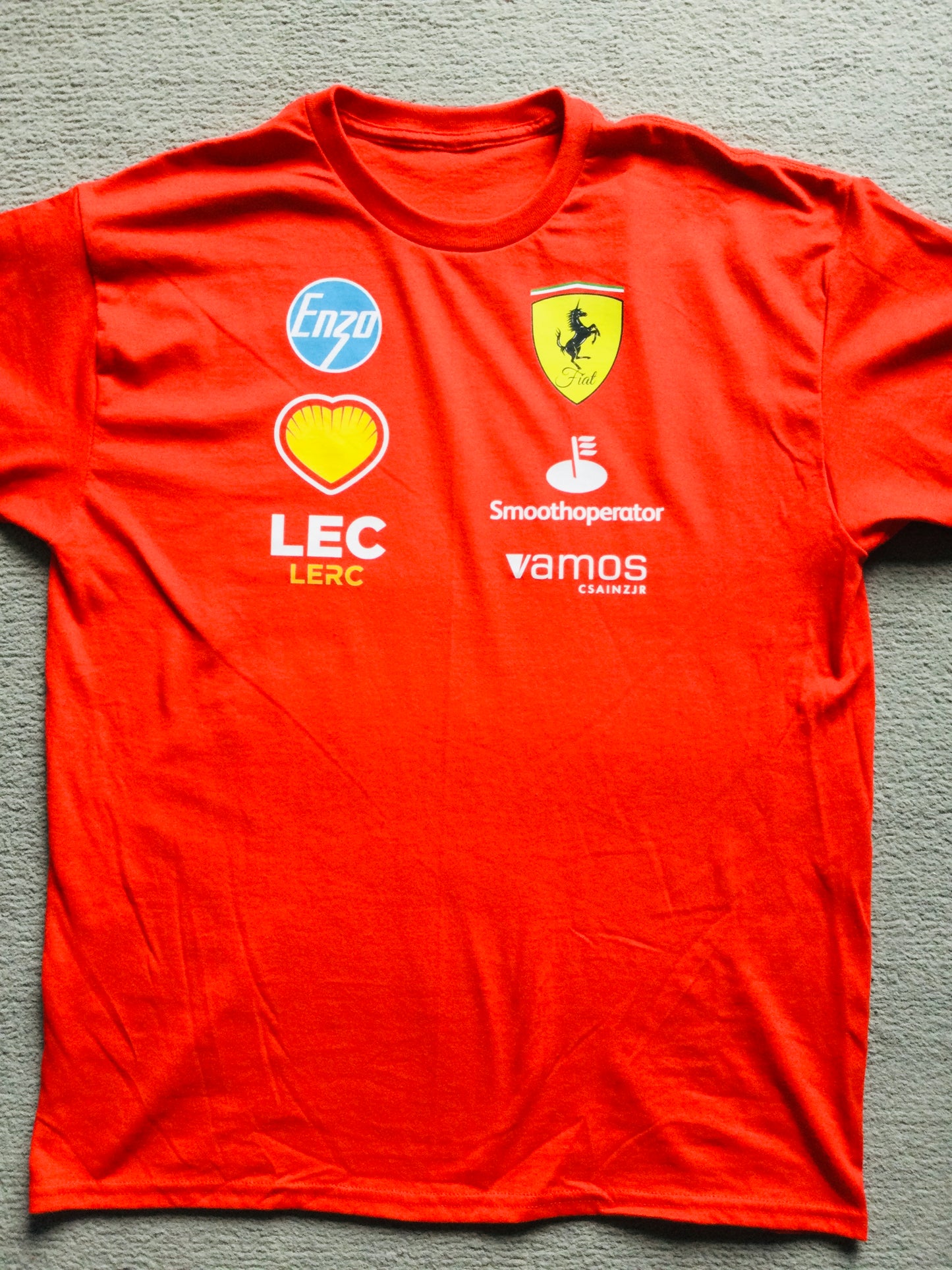 Mens Team Red Top